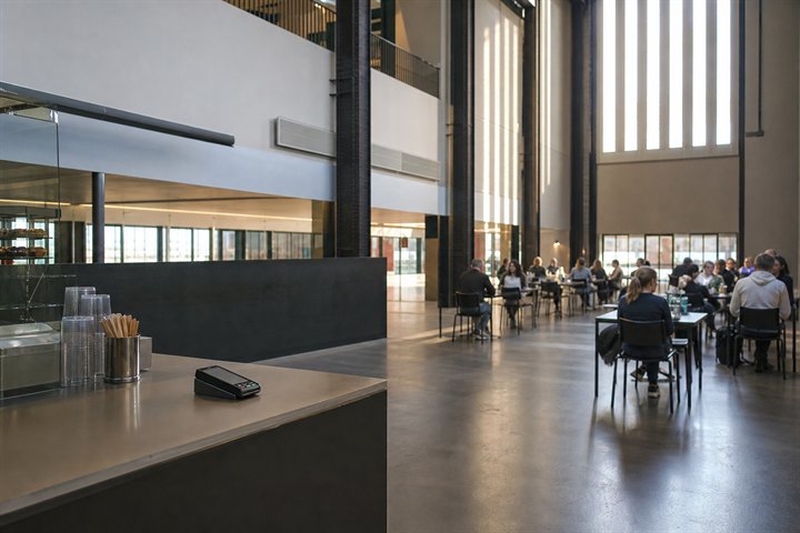Gallery cafe and visitor space